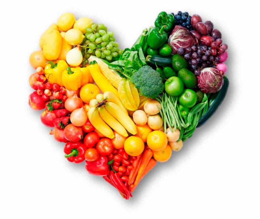 Ποικιλία λαχανικών και φρούτων για την «Αγαπημένη» δίαιτα